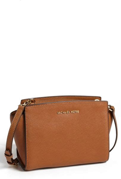 michael kors selma crossbody|Selma Medium Saffiano Leather Crossbody .